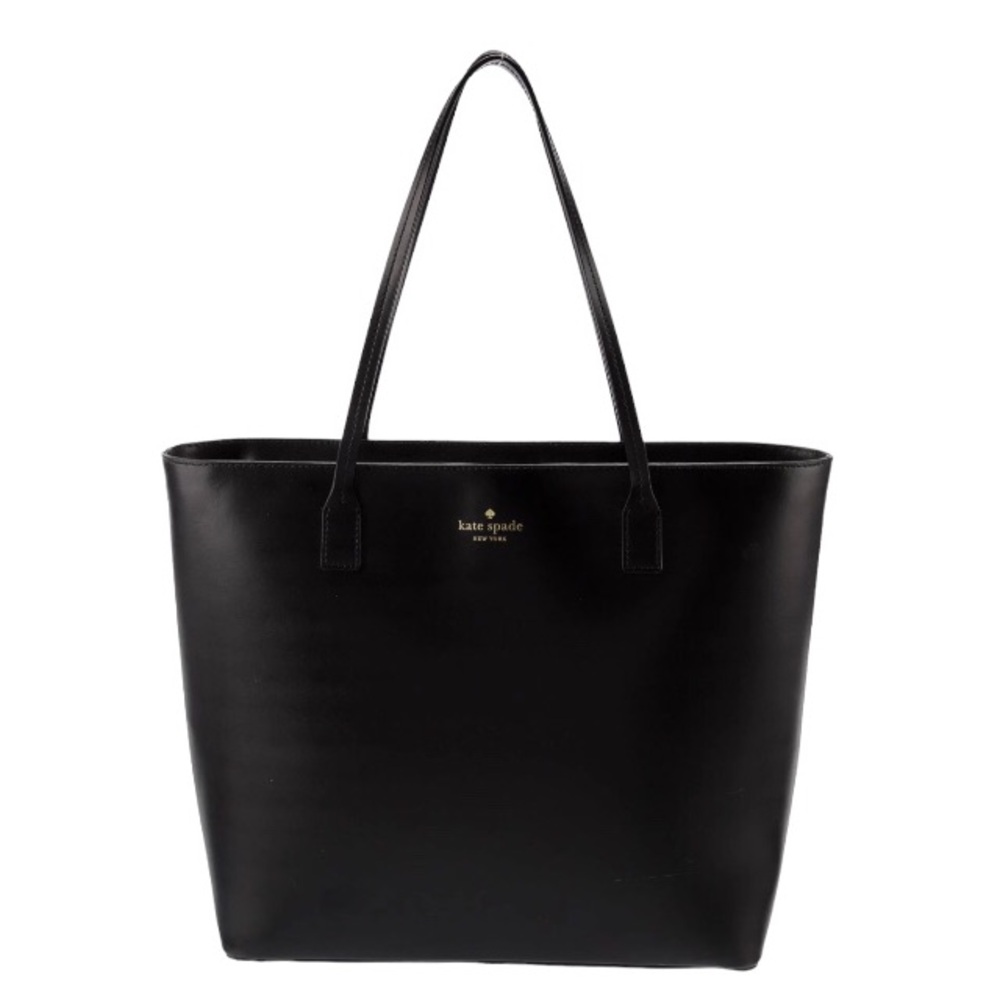Kate Spade | New York Black Leather Tote Bag